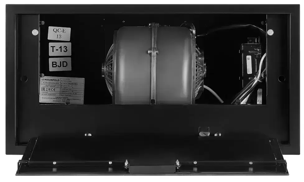 Встраиваемая вытяжка Maunfeld MZR 60 Lux чёрный