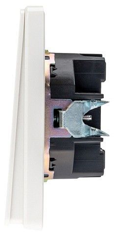 Переключатель проходной одноклавишный без рамки Kranz ROUND KR-78-0708-1