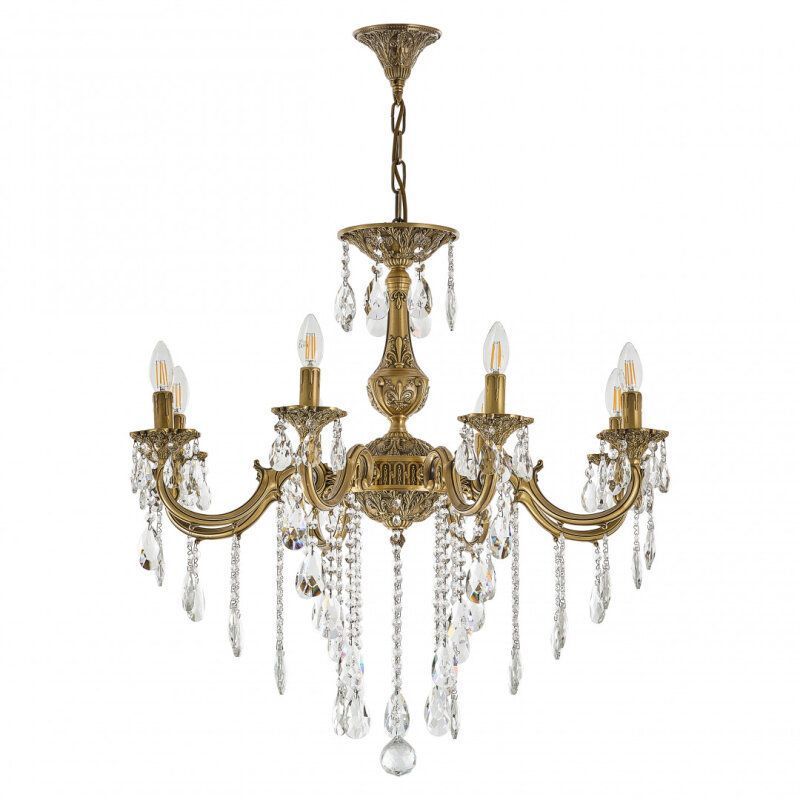Подвесная люстра Bohemia Ivele Crystal AL7801 AL78101/8/250 B FP