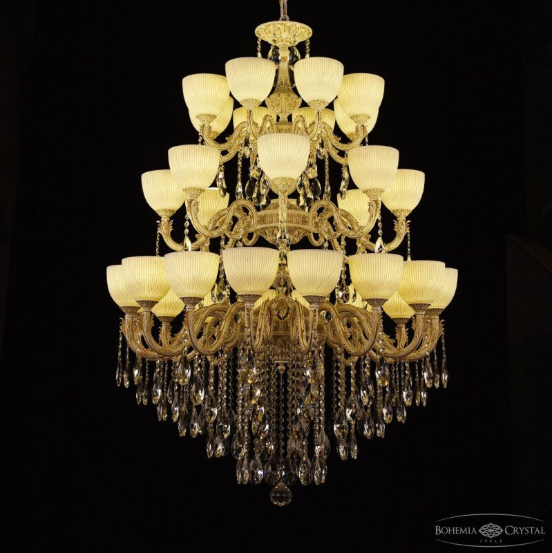 Подвесная люстра Bohemia Ivele Crystal AL7901 AL79101/16+8+8/300/3d B WMG P1 U Line