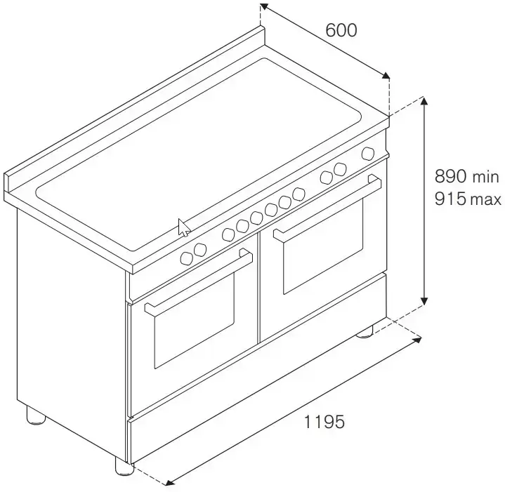 Варочный центр Bertazzoni HER125I2EXT