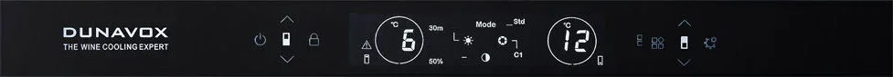 Винный шкаф Dunavox DVS-44.120DSS