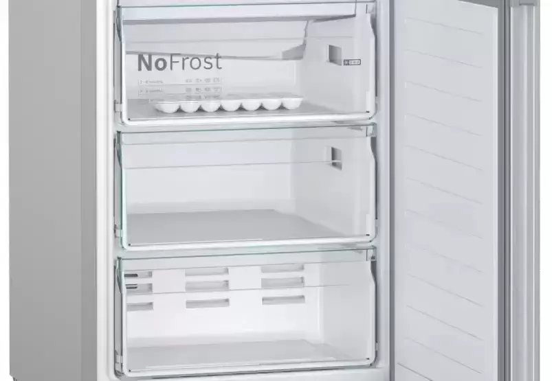 Холодильник с нижней морозильной камерой BOSCH KGN39UL22R