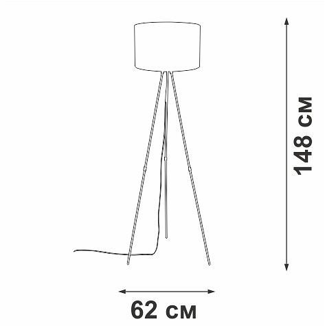 Торшер Vitaluce V2880 V2880-1/1P