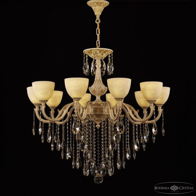 Подвесная люстра Bohemia Ivele Crystal AL7801 AL78101/10/300 B WMG P1 U Pair