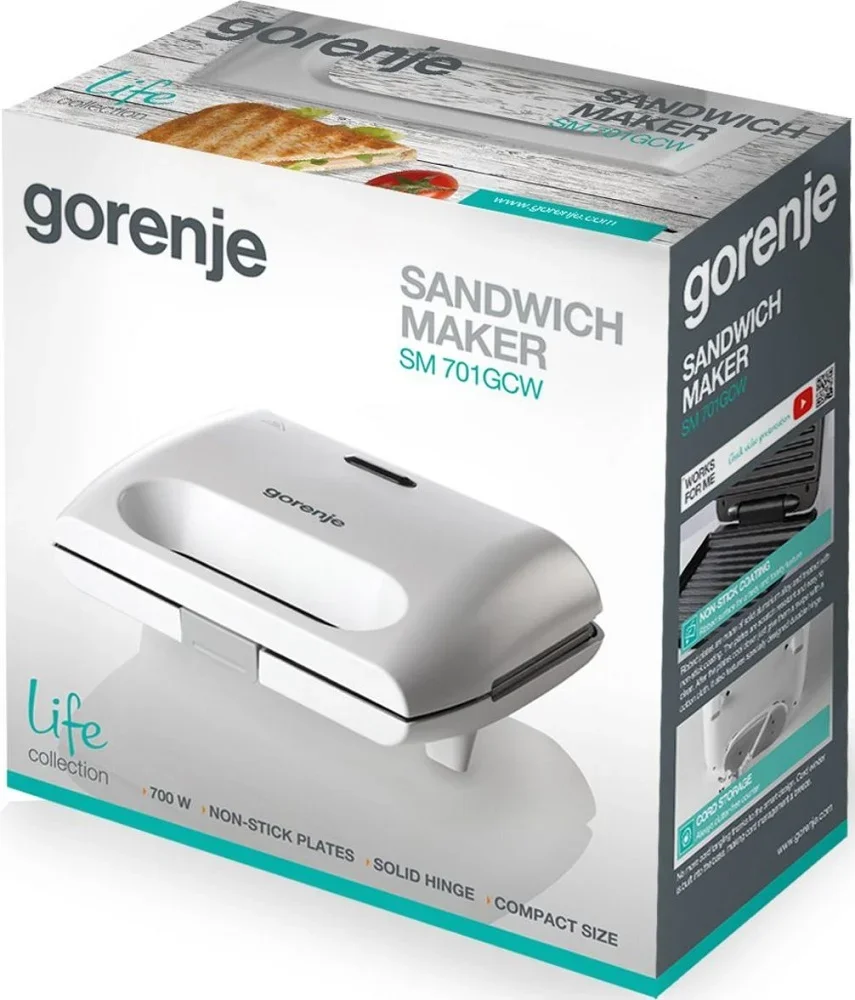 Сэндвичница Gorenje SM701GCW