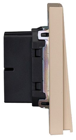 Переключатель перекрестный двухклавишный без рамки Kranz STRONG KR-78-0733-8