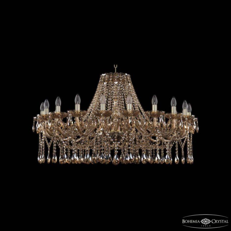 Подвесная люстра Bohemia Ivele Crystal 1413 1413/20/400 G M721