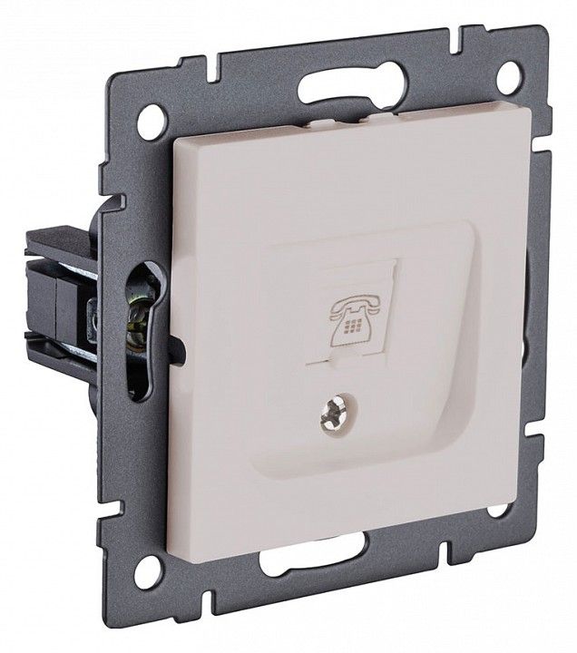 Розетка Ethernet RJ-45 без рамки Kollinger  REA-018CM