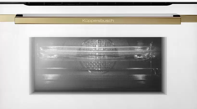Компактный духовой шкаф с микроволнами Kuppersbusch CBM 6550.0 W4 Gold