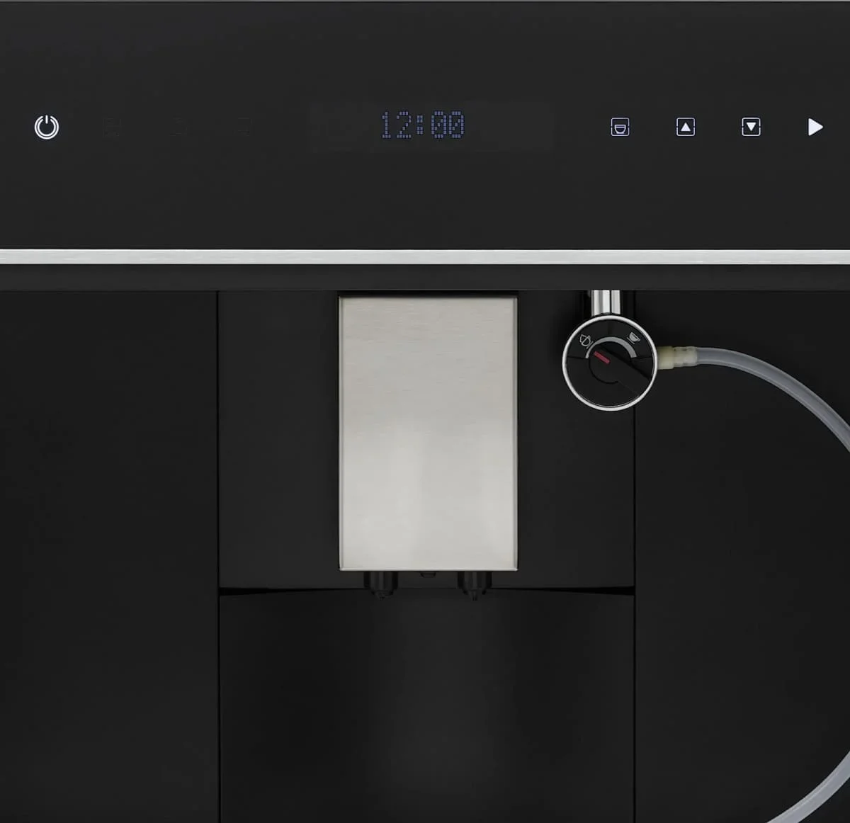 Встраиваемая кофемашина KRONA ONYX 45H coffee BL PHANTOM SILVER