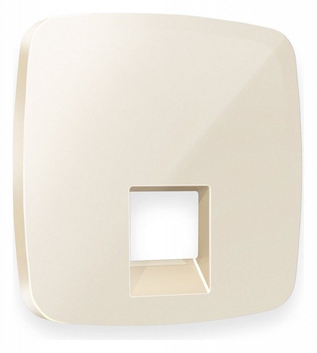 Накладка для розетки RJ-11 или RJ-45 Ambrella Volt OMEGA OP3120