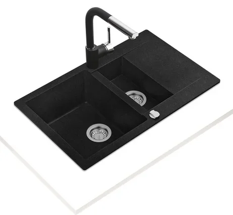 Мойка Teka Clivo 60 B-TQ Black metallic
