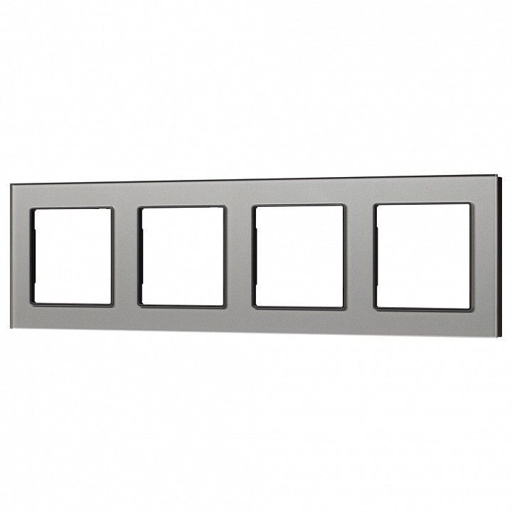 Рамка на 4 поста Arlight GLARE 043804