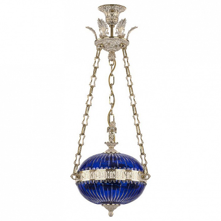 Подвесной светильник Bohemia Ivele Crystal 7100 71000P/30 GW Clear-Blue/H-1K Y8 FA4M