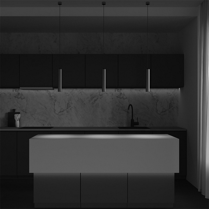 Подвесной светильник Maytoni Technical Focus LED P072PL-L12W4K-BS