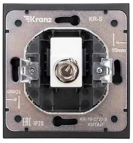 ТВ-розетка оконечная без рамки Kranz STRONG KR-78-0723-5