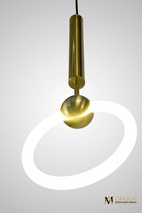 Подвесной светильник AM-Group AM453 AM453 D200 GOLD