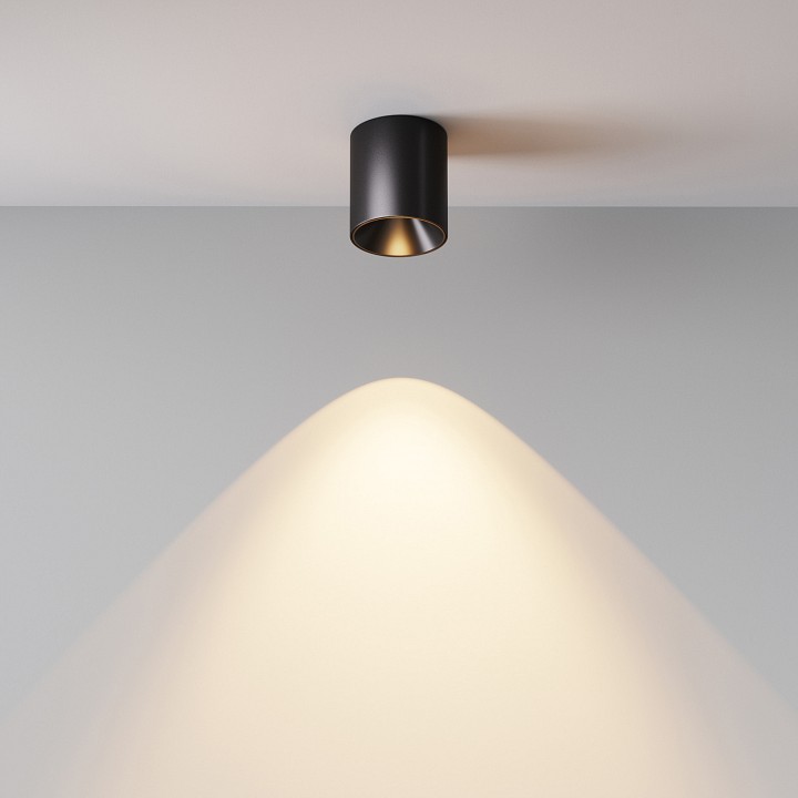 Накладной светильник Maytoni Technical Alfa LED C064CL-5W3K-RD-B