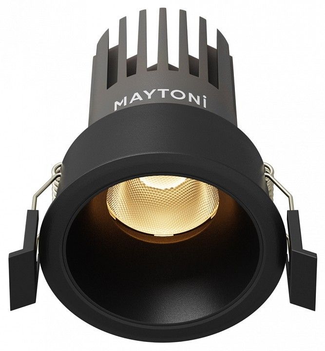 Встраиваемый светильник Maytoni Technical Омут DL123-10W-2.7K-B