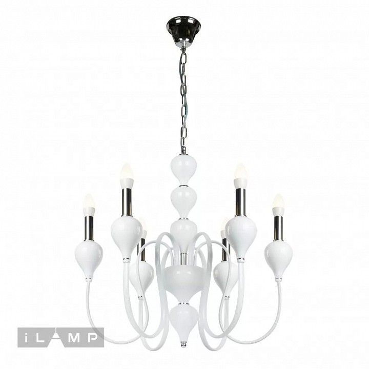 Подвесная люстра iLamp Lady 88003-6 WH