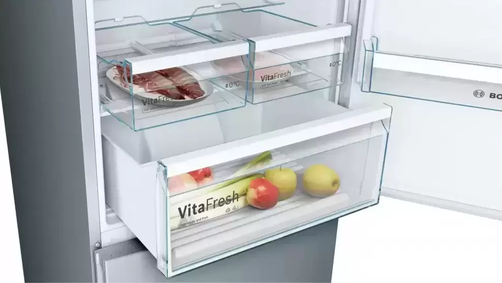 Холодильник с нижней морозильной камерой BOSCH KGN56VI20R