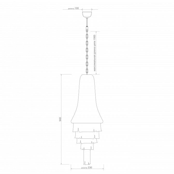 Подвесная люстра Covali  JPL-20015