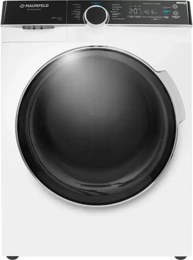 Стиральная машина с паром Maunfeld MFWM1510WH06