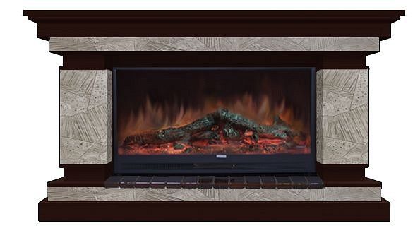 Комплект из электрокамина напольного и портала (143x45x82.5 см) Лорд Карелия Premier S86 ЛО000006 Комплект из электрокамина напольного и портала (143x45x82.5 см) Лорд Карелия Premier S86 ЛО000006
