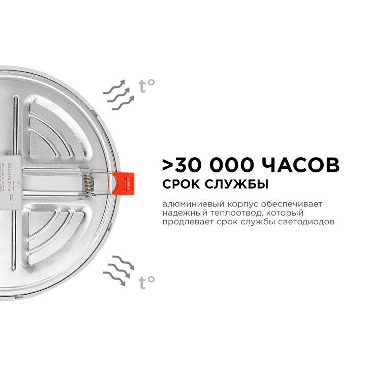 Встраиваемый светильник Apeyron Electrics  LP-08