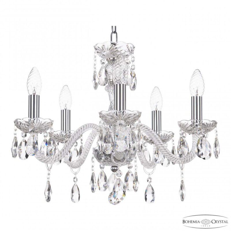 Подвесная люстра Bohemia Ivele Crystal 117 117/5/165 Ni