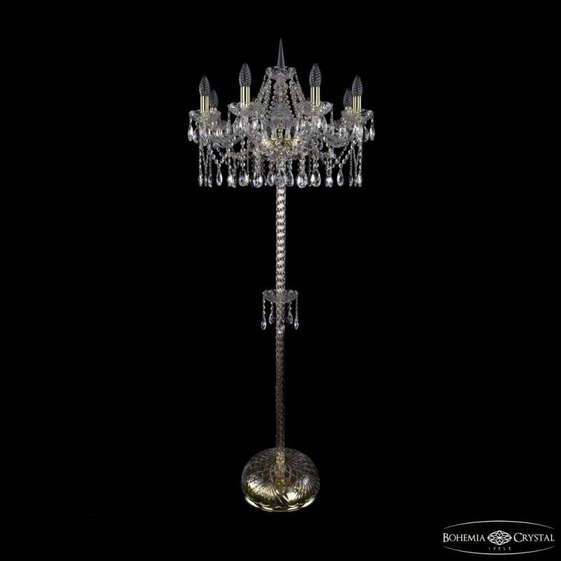 Торшер Bohemia Ivele Crystal 1413 1413T2/8/200-160 G