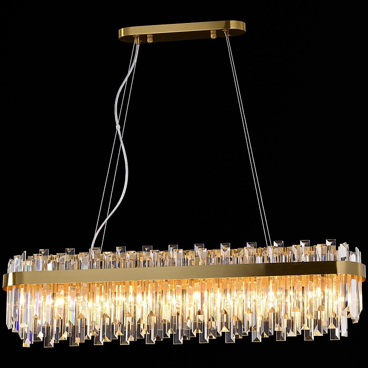 Подвесная люстра ILLUMICO IL5189 IL5189-8LLS-29 BRASS MIRAGE