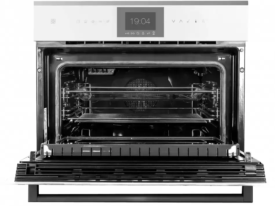 Компактный духовой шкаф с микроволнами Kuppersbusch CBM 6550.0 W1 Stainless Steel