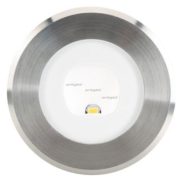 Встраиваемый в дорогу светильник Arlight LTD-GROUND-TILT-R80-9W Warm3000 (SL, 60 deg, 230V) 024950