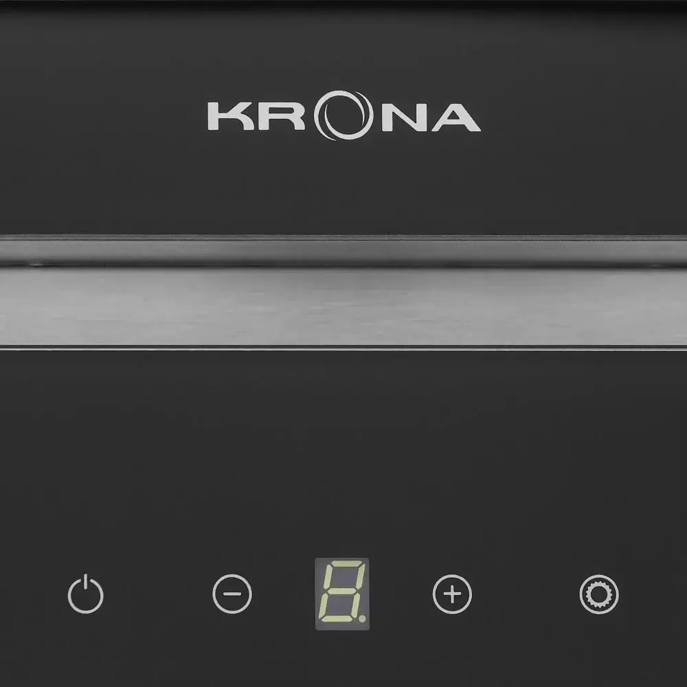 Встраиваемая вытяжка Krona SELINA 600 GLASS BLACK S