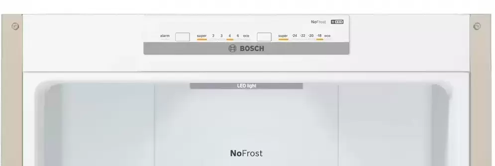 Холодильник с нижней морозильной камерой BOSCH KGN36NK21R