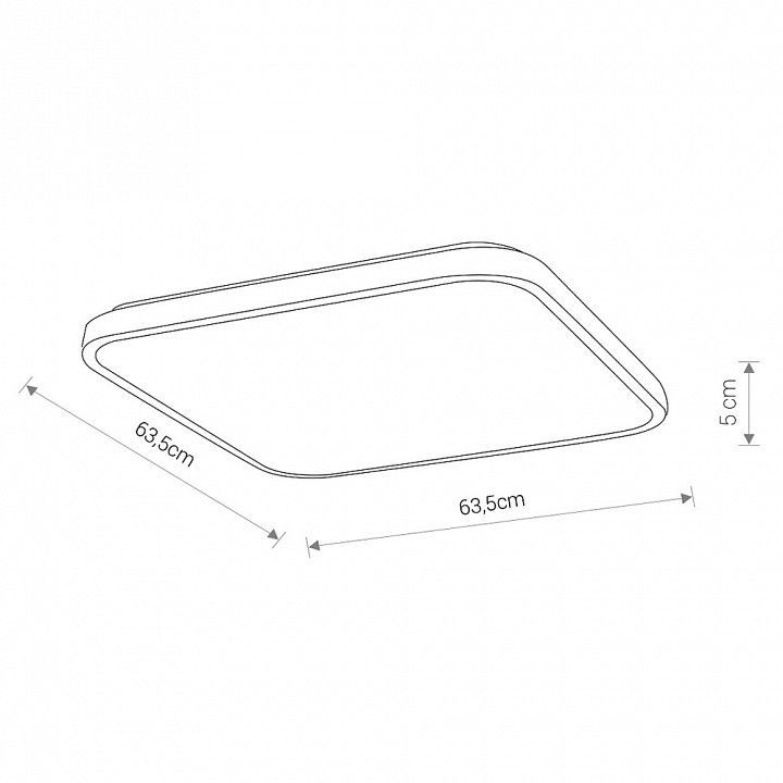 Накладной светильник Nowodvorski Agnes Square Led Pro 10993