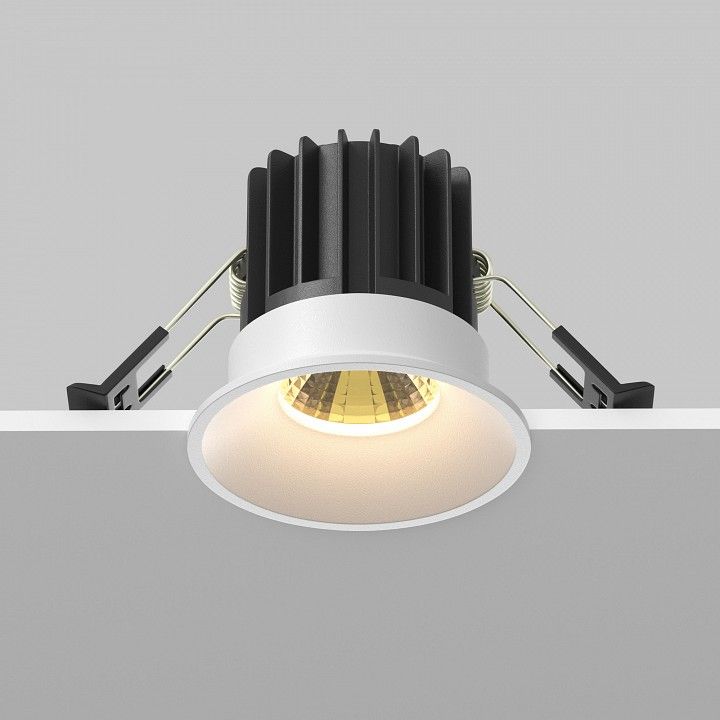 Встраиваемый светильник Maytoni Technical Раунд DL058-7W2.7K-W