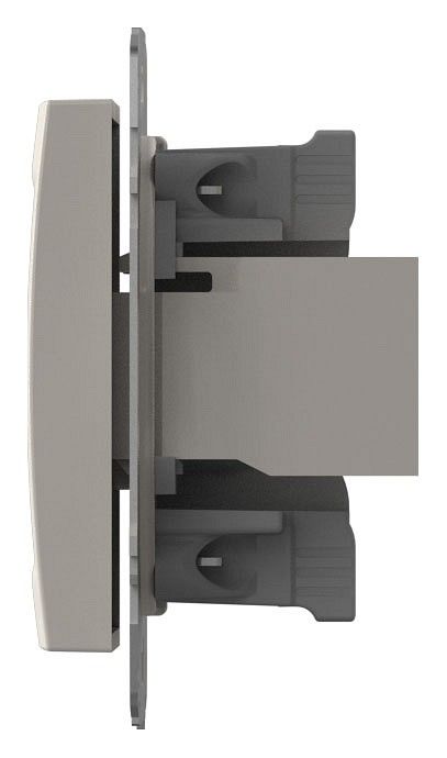 Розетка двойная Ethernet RJ-45 без рамки Elbi Eleсtriс Zena Vega 609-010200-248