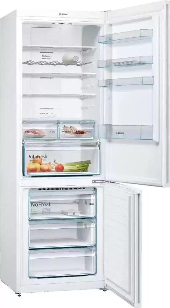 Холодильник с нижней морозильной камерой BOSCH KGN49XW20R