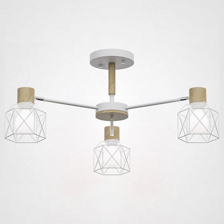 Люстра на штанге Imperiumloft Corf White CORF-B01