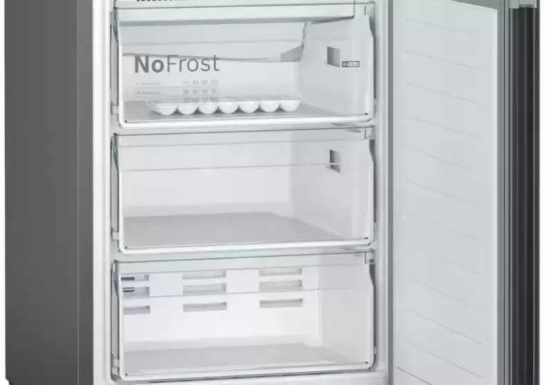 Холодильник с нижней морозильной камерой BOSCH KGN39XC27R