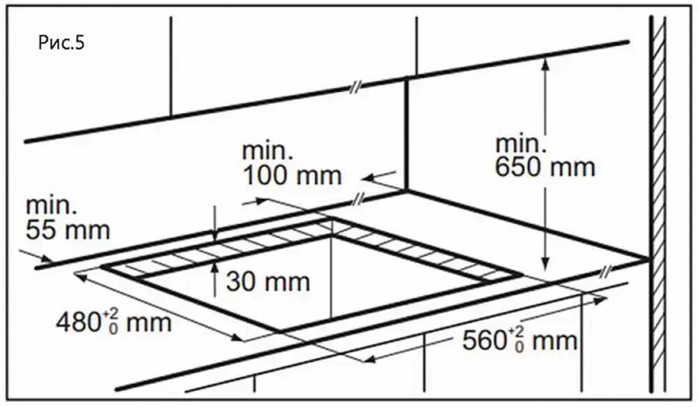 Газовая варочная панель MAUNFELD EGHE.64.6CW/G