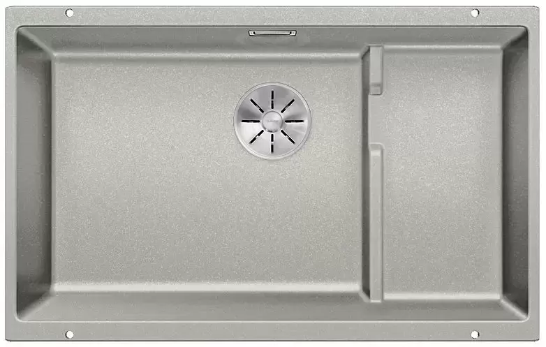 Мойка Blanco SUBLINE 700-U Level SILGRANIT отводная арматура InFino® жемчужный