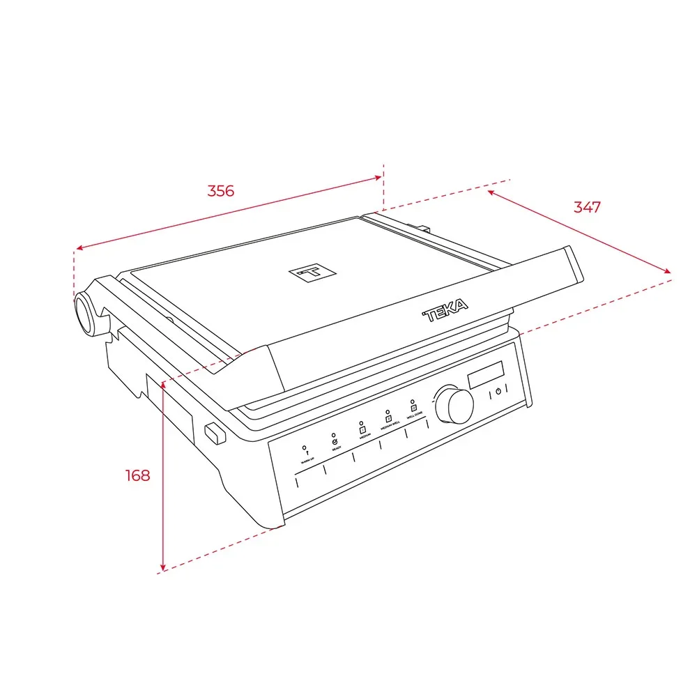 Гриль-тостер Teka T GRILL BLACK-SS