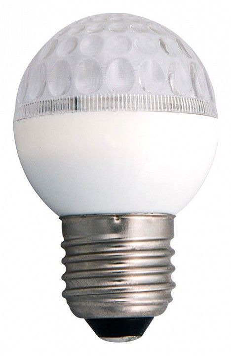 Лампа светодиодная SLB-LED-9 E27 220В 5Вт красный 405-212
