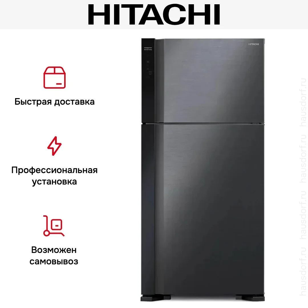 Холодильник Hitachi R-V 660 PUC7-1 BBK