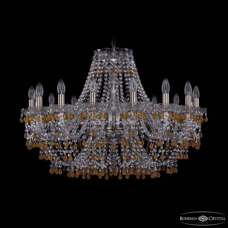 Подвесная люстра Bohemia Ivele Crystal 1410 1410/16/300 Pa V1003