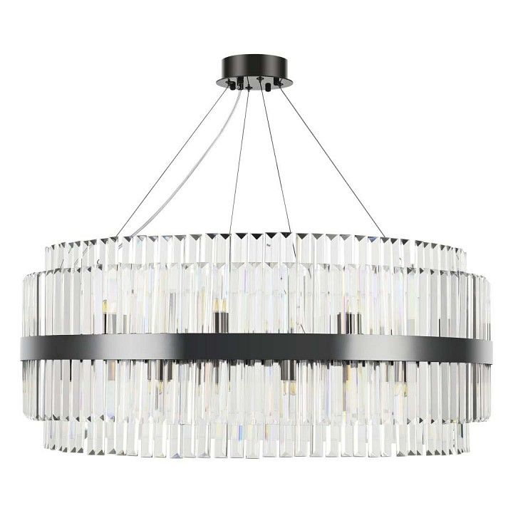 Подвесная люстра Arte Milano Белладжо 440110.840.24.G9.C1 BK